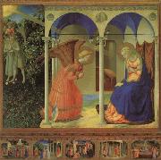 Fra Angelico Altarpiece of the Annunciation Spain oil painting artist